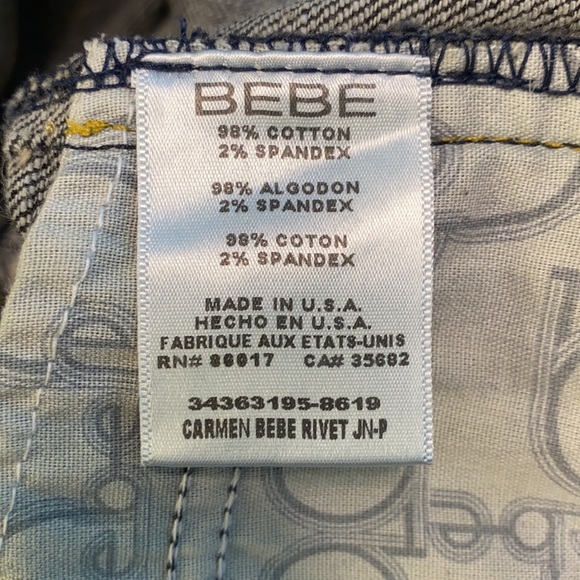 BEBE DENIM JEANS - Picture 11 of 11